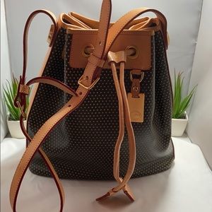 Classic Dooney & Bourke Black Perforated Handbag